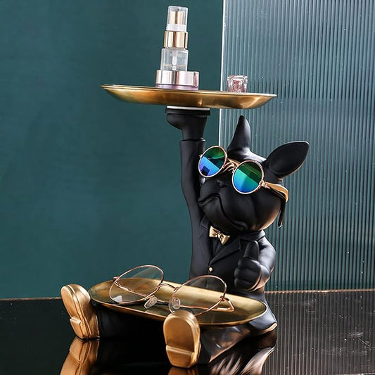 Double Tray Butler Dog