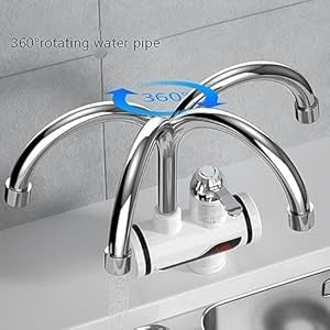 Electric Water Heater Faucet for Kitchen & Bathroom