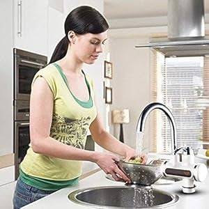 Electric Water Heater Faucet for Kitchen & Bathroom