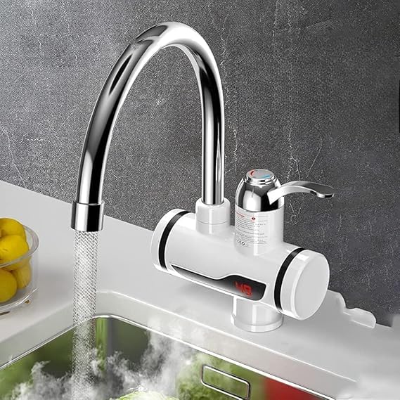 Electric Water Heater Faucet for Kitchen & Bathroom
