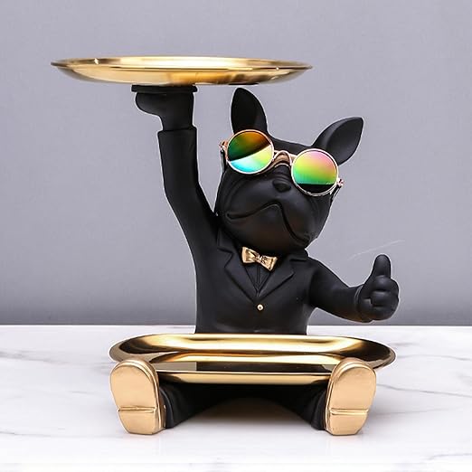 Double Tray Butler Dog