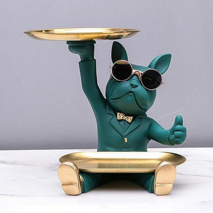 Double Tray Butler Dog