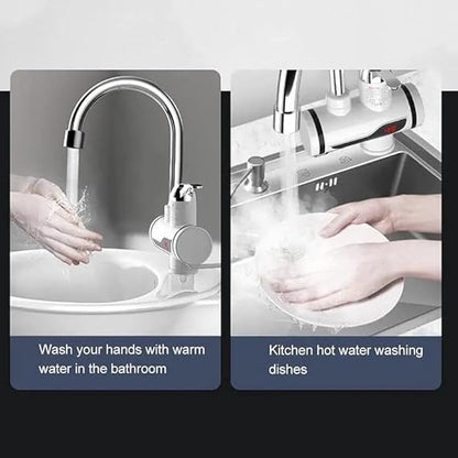 Electric Water Heater Faucet for Kitchen & Bathroom